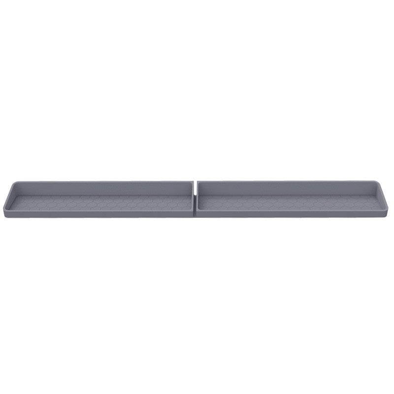 Silicone Stove Mat and Spice Rack Organizer Combo