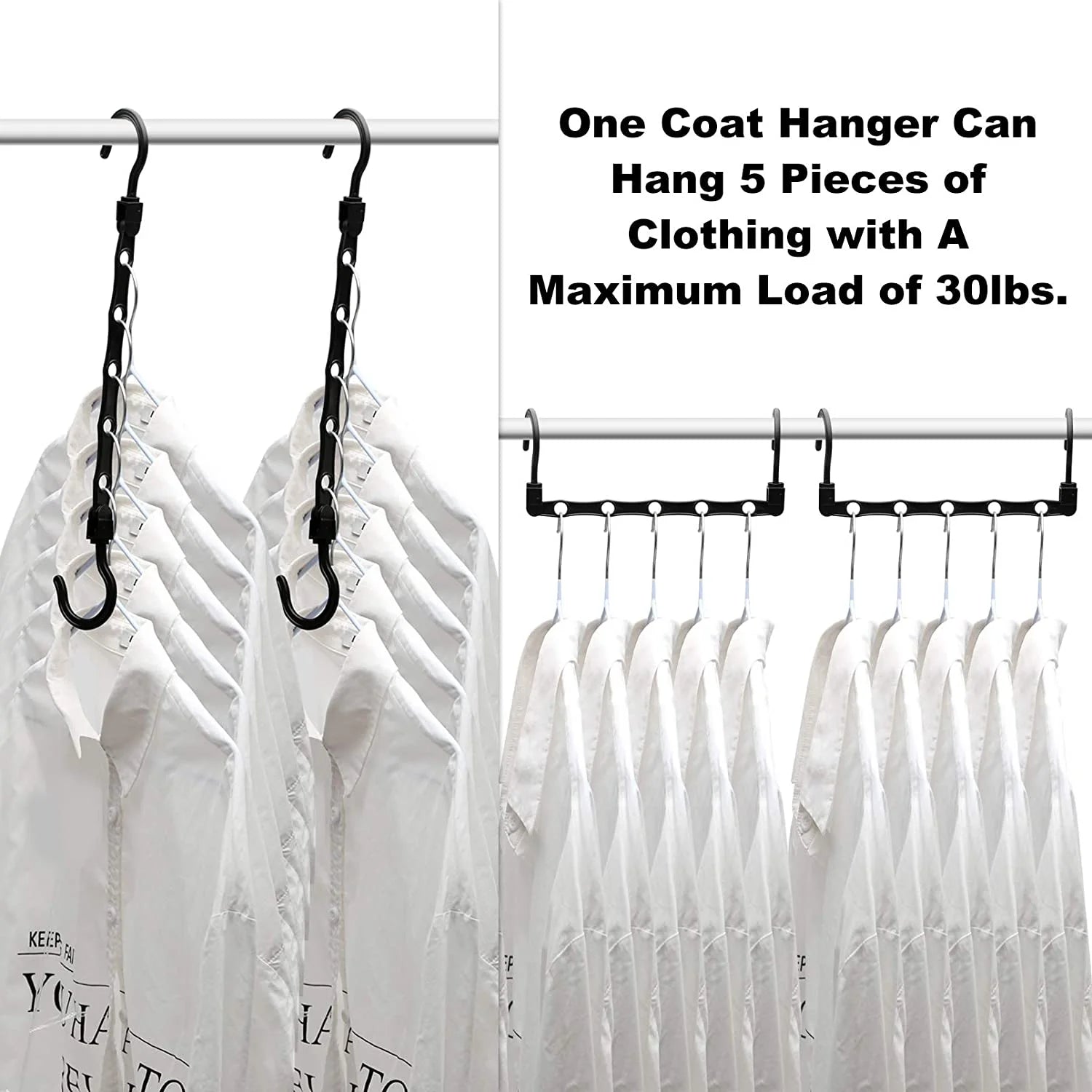 12 Pack-Closet-Organizers-And-Storage, Magic-Hangers-Space-Saving-For-Clothes, Closer-Organizer-For-Closet-Organization, Space-Saver-Hanger-Organizer-For-Multipurpose, Dorm-Room-Essentials