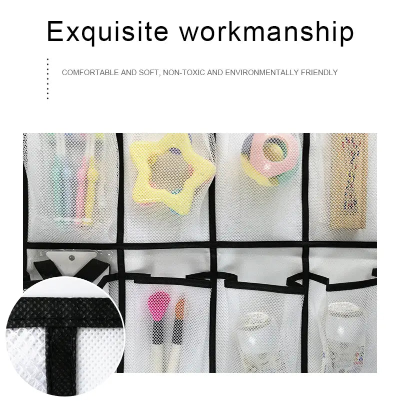 Over the Door Shoe Organizer, 24 Pockets