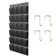 Over the Door Shoe Organizer, 24 Pockets