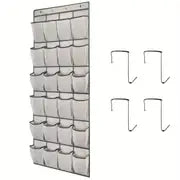Over the Door Shoe Organizer, 24 Pockets